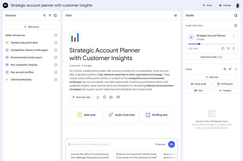 Google umumkan NotebookLM Plus tersedia untuk bisnis dan pendidikan Google umumkan NotebookLM Plus tersedia untuk bisnis dan pendidikan
