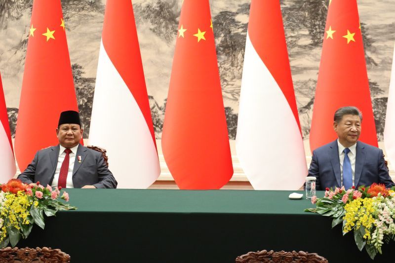 Progres relasi Indonesia-China Progres relasi Indonesia-China
