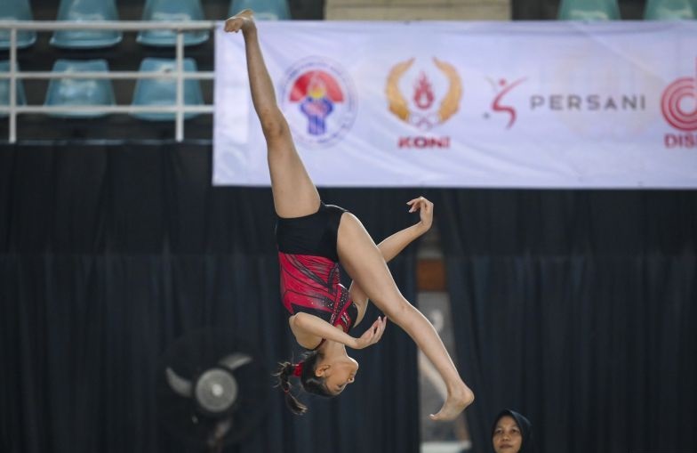 Persani seleksi atlet unggulan lewat Kejurnas Junior Gimnastik 2024