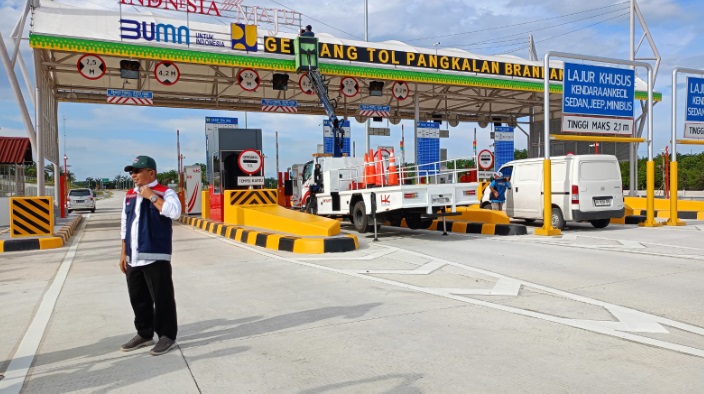 Jelang Nataru, jalan tol Binjai-Langsa seksi Tanjung Pura-Pangkalan Brandan dibuka gratis