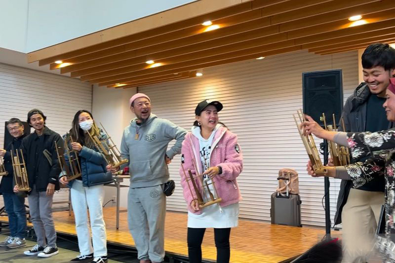 Pesona angklung Indonesia di Festival Lintas Budaya Chigasaki, Jepang Pesona angklung Indonesia di Festival Lintas Budaya Chigasaki, Jepang