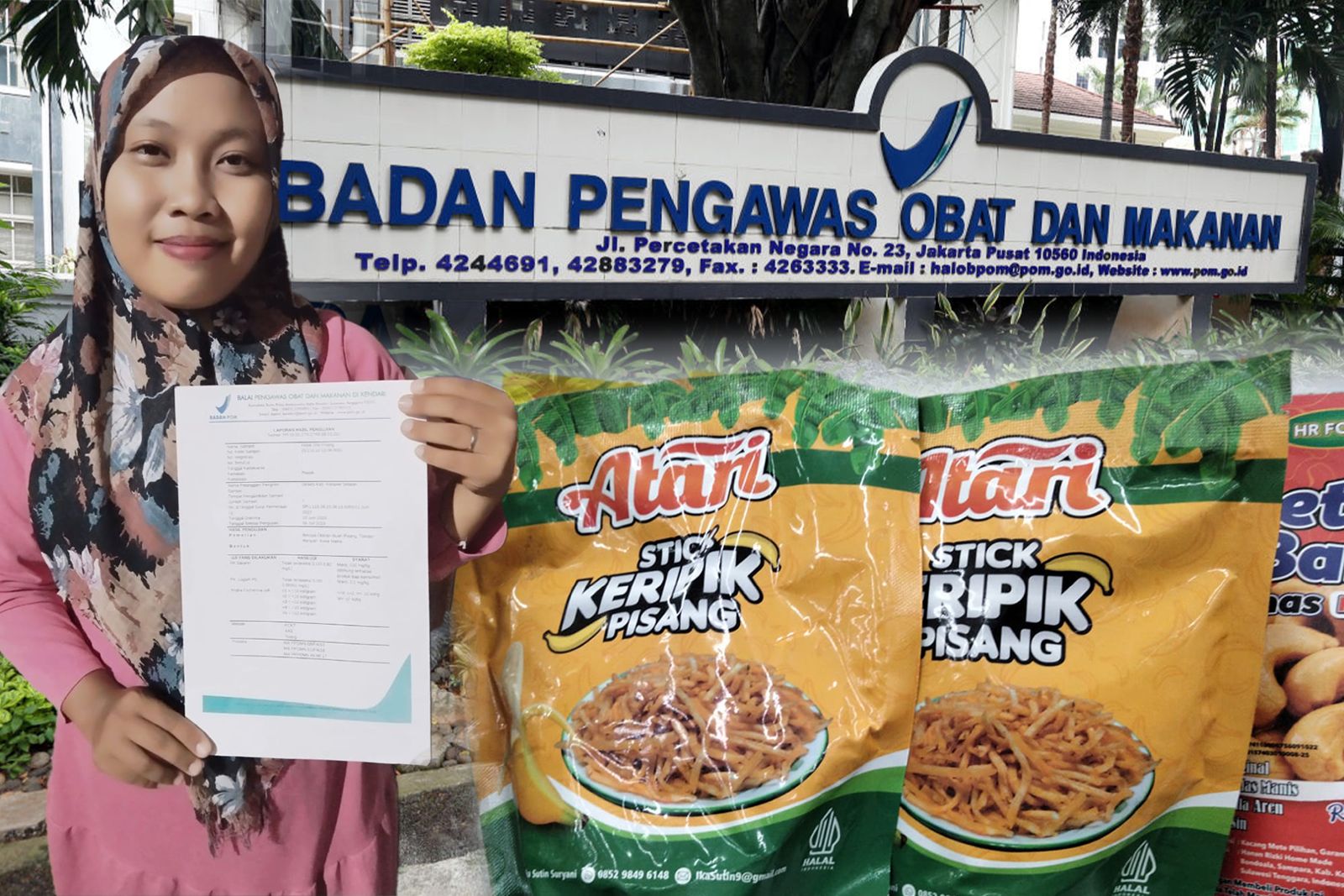 Kantongi izin BPOM, usaha nasabah PNM Mekaar makin bersinar Kantongi izin BPOM, usaha nasabah PNM Mekaar makin bersinar