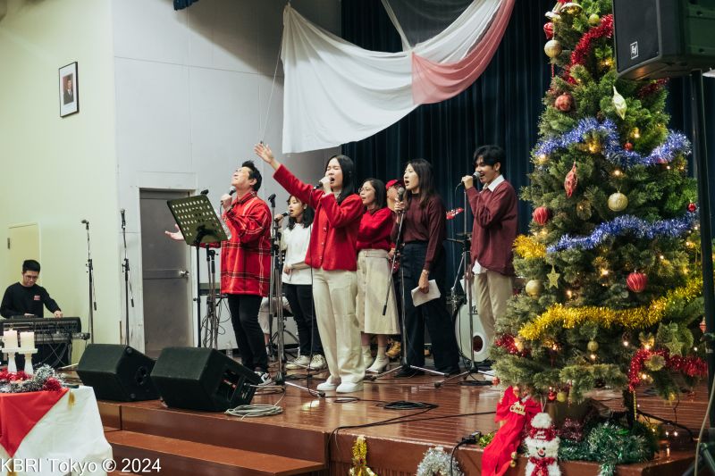 KBRI Tokyo serukan harmoni antardiaspora dalam perayaan Natal 2024 KBRI Tokyo serukan harmoni antardiaspora dalam perayaan Natal 2024