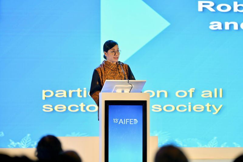 Menkeu paparkan upaya RI antisipasi pergeseran geoekonomi di AIFED Menkeu paparkan upaya RI antisipasi pergeseran geoekonomi di AIFED