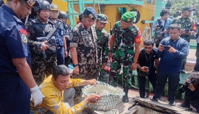 KKP selamatkan kerugian negara Rp3,5 triliun dari ilegal fishing KKP selamatkan kerugian negara Rp3,5 triliun dari ilegal fishing