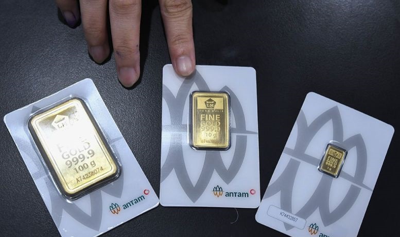 Harga emas Antam naik jadi Rp1,528 juta per gram