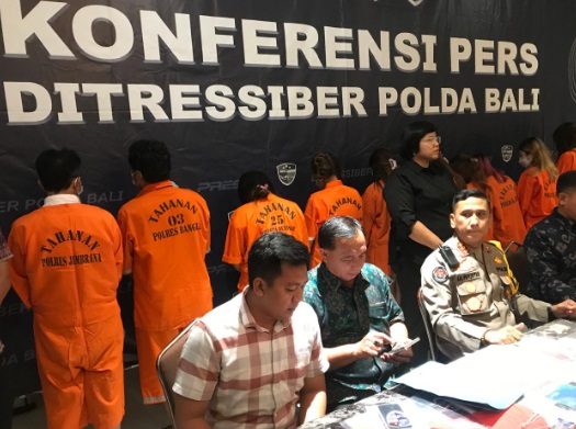 Polda Bali tetapkan 10 tersangka kasus dugaan judi online Polda Bali tetapkan 10 tersangka kasus dugaan judi online