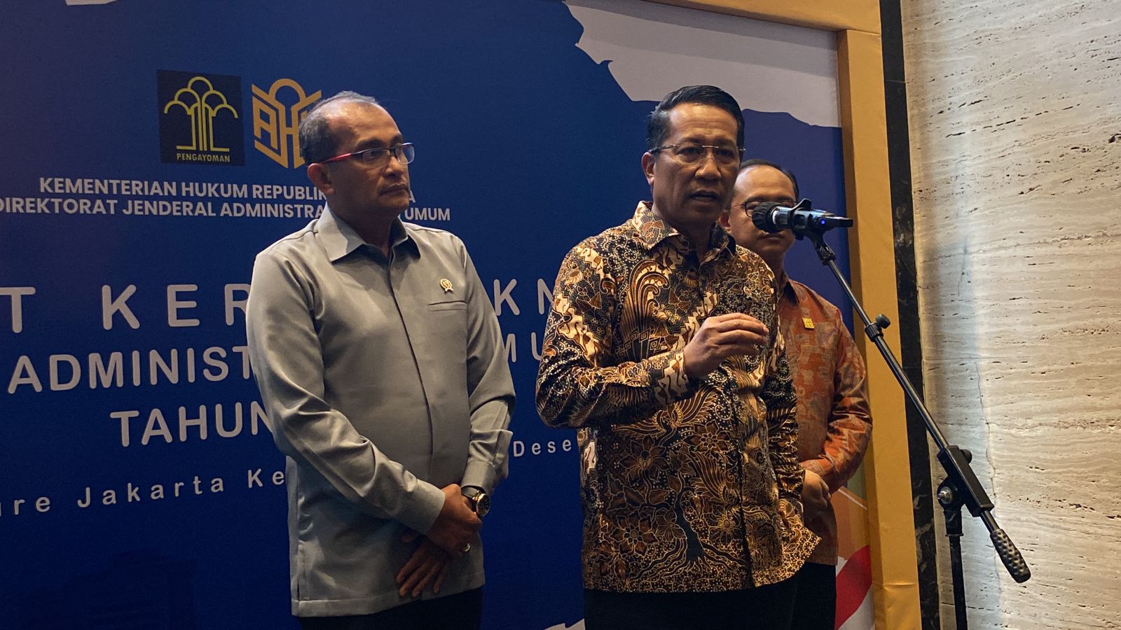Melalui 153 layanan publik, Ditjen AHU pegang peran mendukung progam Nasional Indonesia Emas 2045 Melalui 153 layanan publik, Ditjen AHU pegang peran mendukung progam Nasional Indonesia Emas 2045
