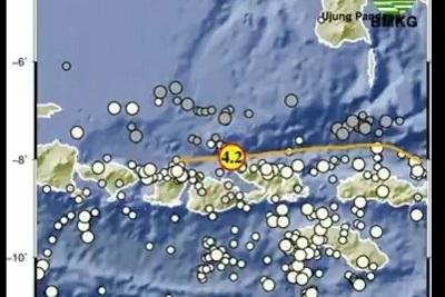 Gempa magnitudo 4,2 guncang Sumbawa pada Jumat dini hari Gempa magnitudo 4,2 guncang Sumbawa pada Jumat dini hari