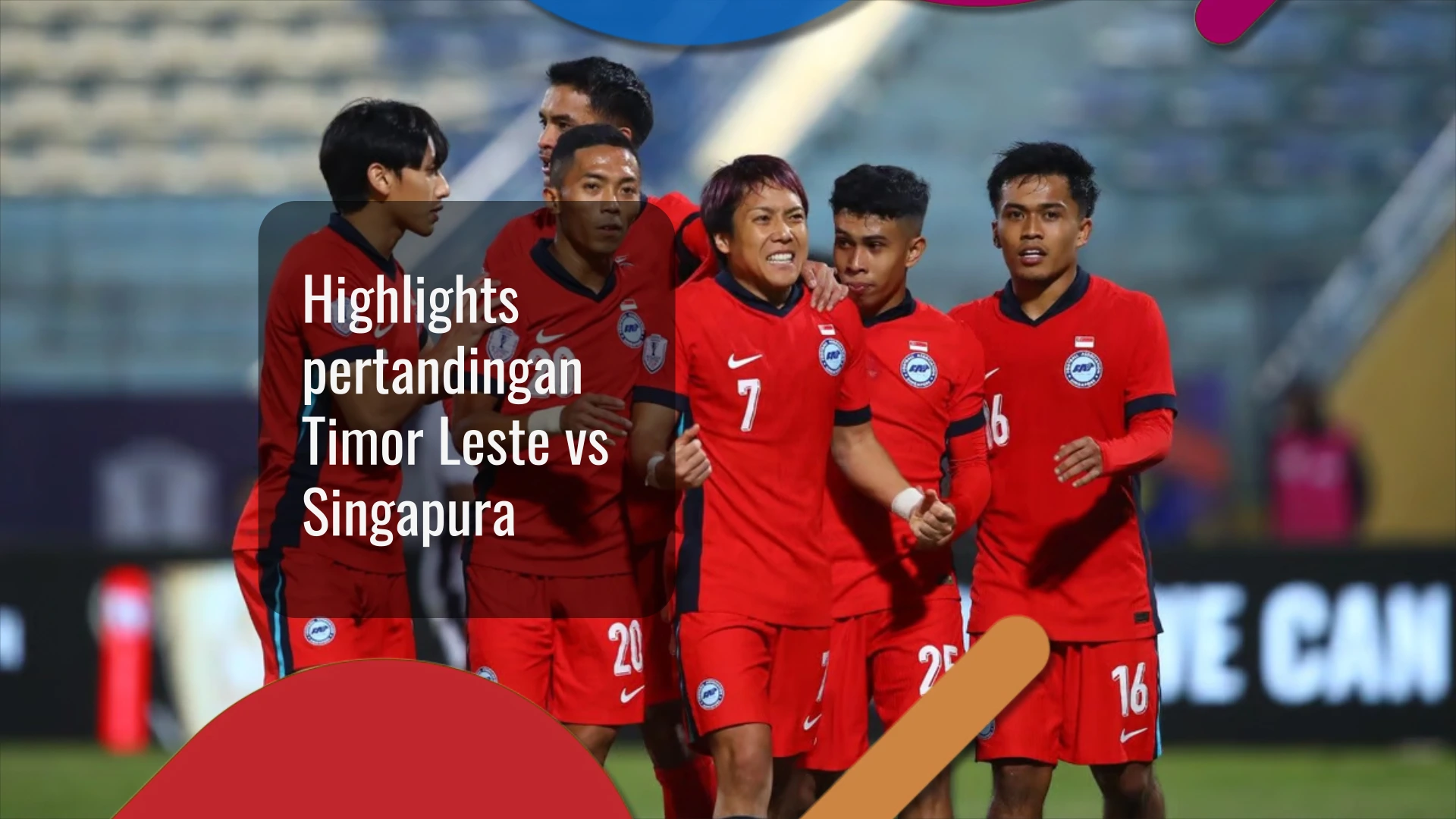Highlights pertandingan Timor Leste vs Singapura Highlights pertandingan Timor Leste vs Singapura
