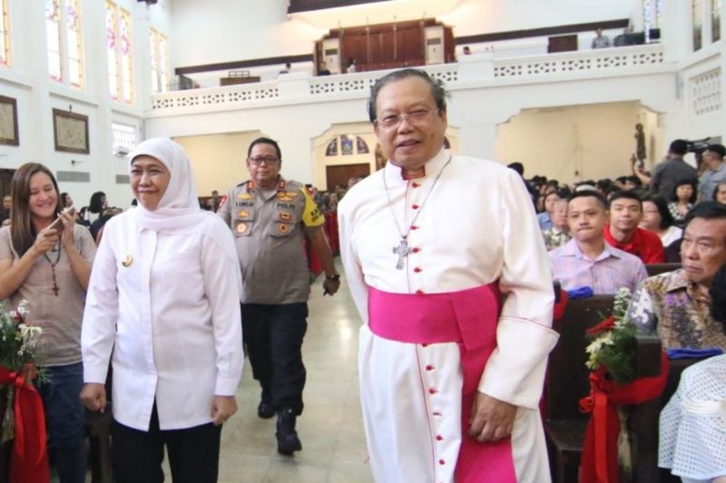 Khofifah ajak masyarakat jadikan Natal momentum tebar cinta kasih