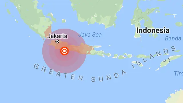 15 Desember 2017: Kronologi gempa dahsyat yang mengguncang Pulau Jawa