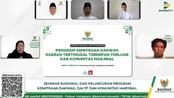 BAZNAS RI luncurkan Program Kemitraan Dakwah di daerah 3T dan komunitas marjinal