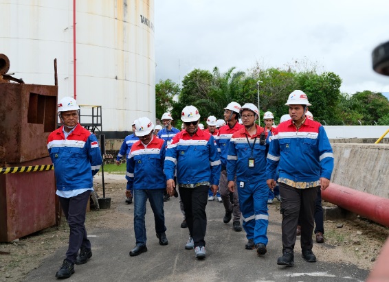 Jelang Nataru, Komut PT Pertamina Patra Niaga tinjau sarana BBM & LPG di Sumut