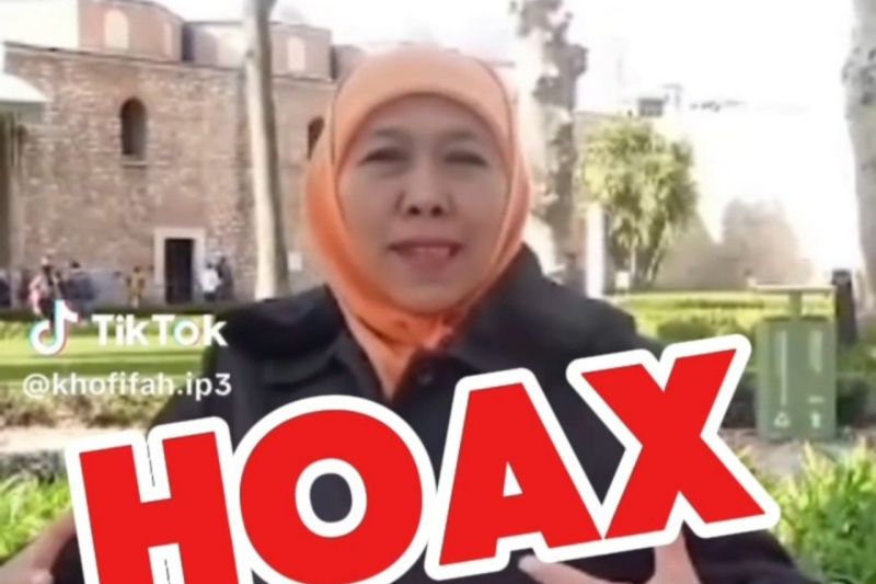 Khofifah tegaskan video dirinya janji bagikan santunan adalah hoaks Khofifah tegaskan video dirinya janji bagikan santunan adalah hoaks