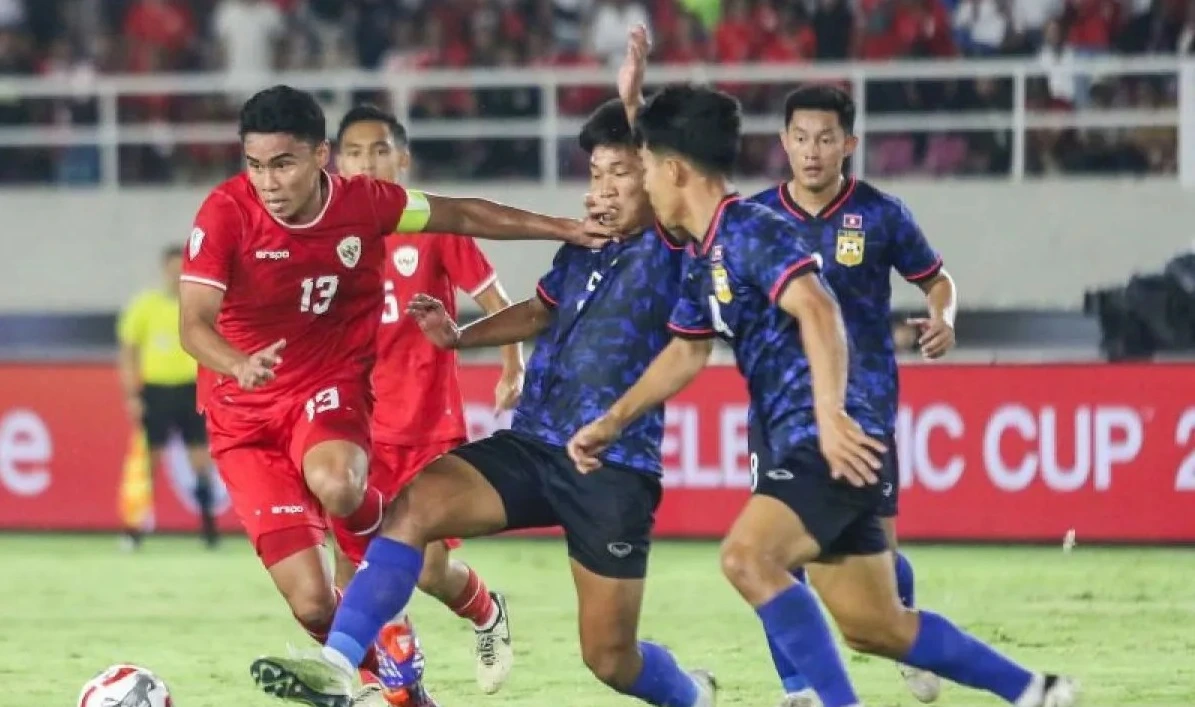 Timnas Indonesia Tertahan 2-2 Melawan Laos di Babak Pertama
