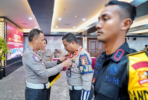 Korlantas gelar latihan Pra Operasi Lilin 2024-2025