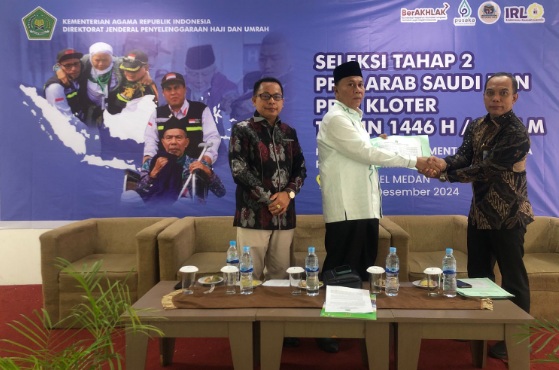 Kakanwil Kemenagsu: Menjadi petugas haji merupakan panggilan Allah SWT Kakanwil Kemenagsu: Menjadi petugas haji merupakan panggilan Allah SWT