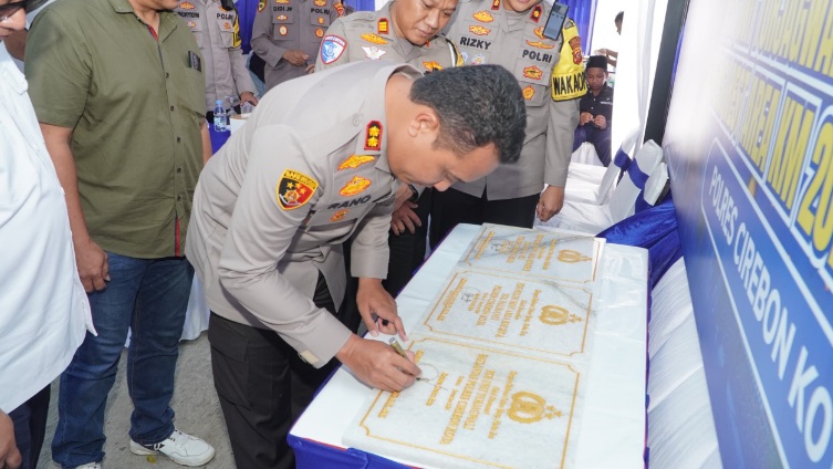 Polres Cirebon Kota resmikan Pos Turjagwali dan Pos Polisi di Rest Area Tol Palikanci Polres Cirebon Kota resmikan Pos Turjagwali dan Pos Polisi di Rest Area Tol Palikanci