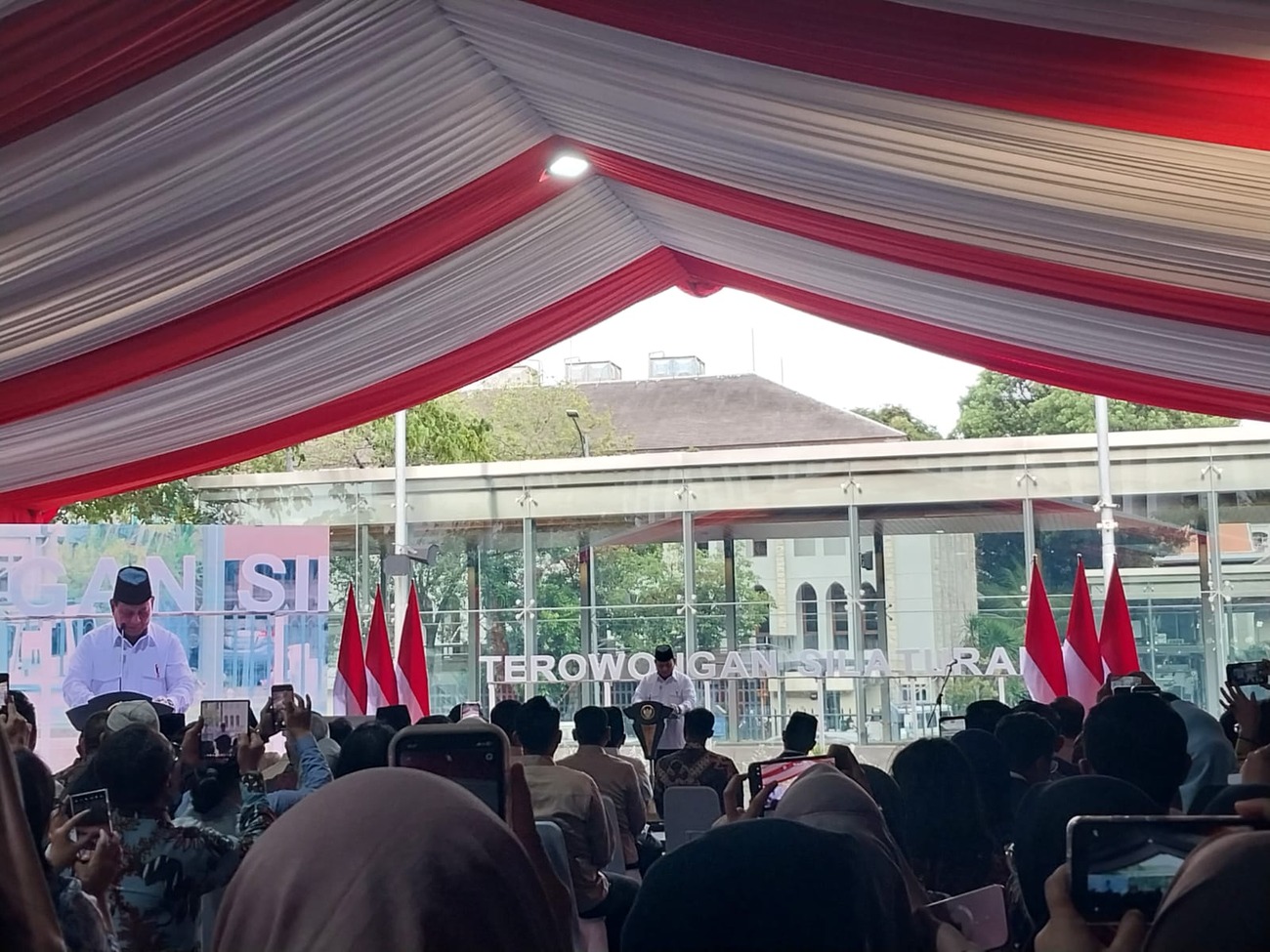  Prabowo resmikan terowongan silaturahim Istiqlal-Katedral