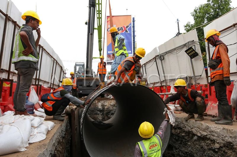 PAM JAYA kebut infrastruktur perpipaan air bersih untuk warga Jakarta PAM JAYA kebut infrastruktur perpipaan air bersih untuk warga Jakarta