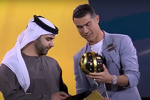 Ronaldo raih Globe Soccer Award sebagai top scorer sepanjang sejarah Ronaldo raih Globe Soccer Award sebagai top scorer sepanjang sejarah