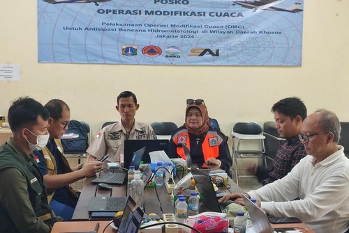 Operasi Modifikasi Cuaca Pemprov Jakarta hingga 31 Desember