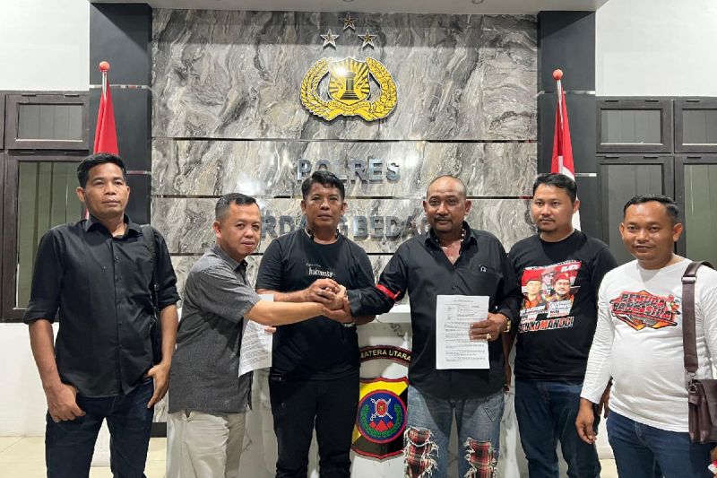 Polres Serdang Bedagai-Sumut lakukan mediasi terkait pertikaian ormas Polres Serdang Bedagai-Sumut lakukan mediasi terkait pertikaian ormas