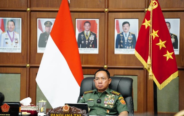 Panglima TNI ikuti rapat virtual bahas pengendalian inflasi bersama Presiden RI Panglima TNI ikuti rapat virtual bahas pengendalian inflasi bersama Presiden RI