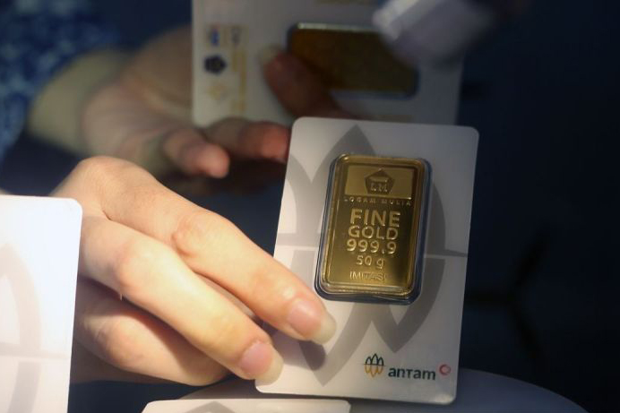 Harga emas Rabu turun tipis Rp1.000 ke angka Rp1,513 juta per gram