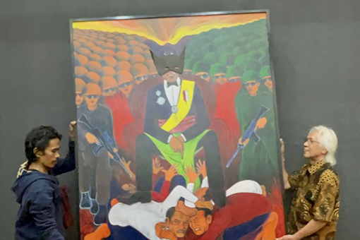 Turunkan lukisan, Yos Suprapto batalkan pameran di GalNas