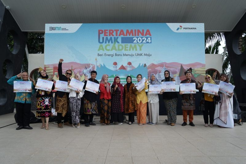 Pertamina UMK Academy luluskan 519 peserta usaha mikro dan kecil Pertamina UMK Academy luluskan 519 peserta usaha mikro dan kecil