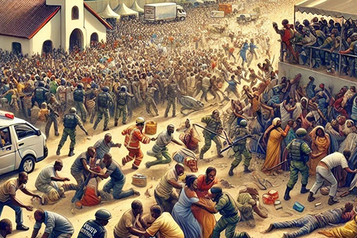 30 orang tewas di Nigeria saat berebut pembagian makanan 30 orang tewas di Nigeria saat berebut pembagian makanan