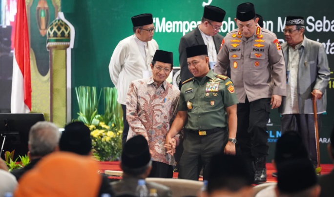 Panglima TNI hadiri pembukaan Musyawarah Kerja Nasional IV MUI