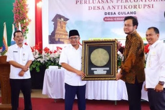 Dinyatakan sebagai Desa Antikorupsi, KPK monitoring Desa Gulang Kudus Dinyatakan sebagai Desa Antikorupsi, KPK monitoring Desa Gulang Kudus