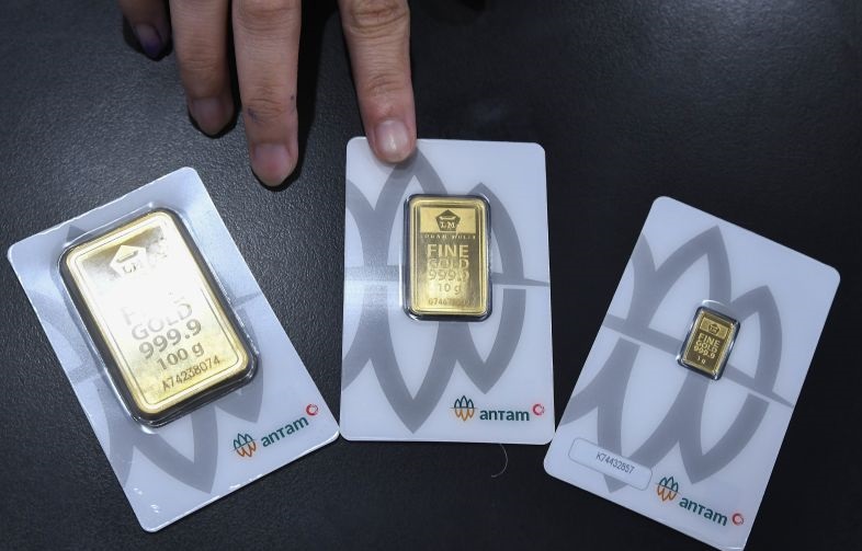 Harga emas Antam stabil di angka Rp1,517 juta per gram