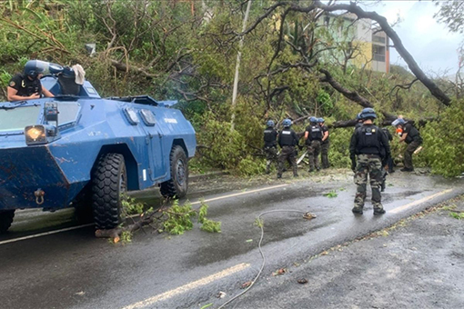 Pascasiklon Shido, 1.300 polisi militer dikerahkan di Mayotte, Prancis