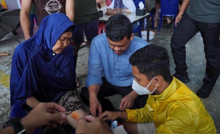 BPBD Kota Medan bantu ribuan warga terdampak banjir BPBD Kota Medan bantu ribuan warga terdampak banjir
