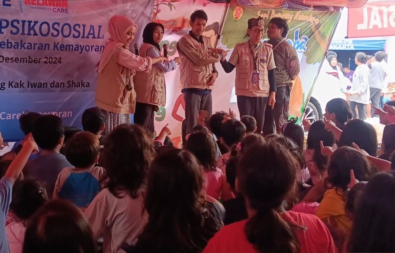 Indonesia CARE beri dampingan psikososial korban kebakaran Kemayoran Indonesia CARE beri dampingan psikososial korban kebakaran Kemayoran