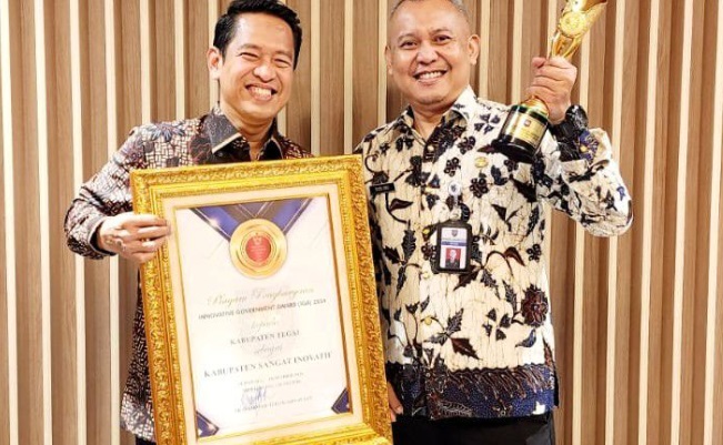 Sangat inovatif, Pemkab Tegal raih penghargaan IGA 2024 Sangat inovatif, Pemkab Tegal raih penghargaan IGA 2024