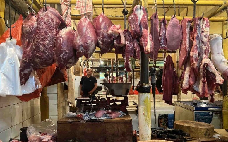 Harga pangan di Jumat, daging sapi turun menjadi Rp134.500 per kg