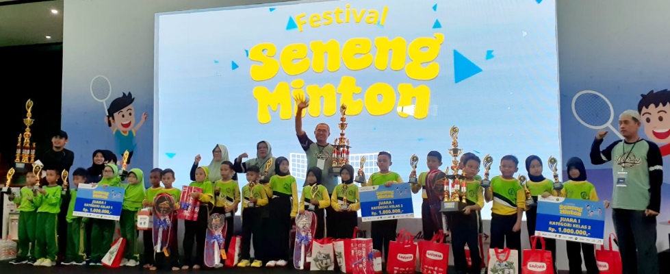 Festival SenengMinton, upaya menumbuhkan kecintaan bulu tangkis di usia dini Festival SenengMinton, upaya menumbuhkan kecintaan bulu tangkis di usia dini