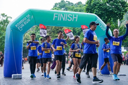 Edukasi bahaya judi online melalui Fun Run dan Sport Event