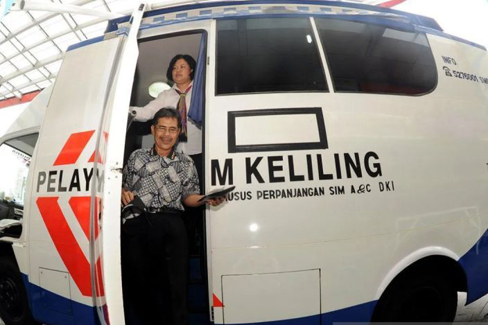 Lima lokasi SIM Keliling tersedia di Jakarta pada Kamis Lima lokasi SIM Keliling tersedia di Jakarta pada Kamis
