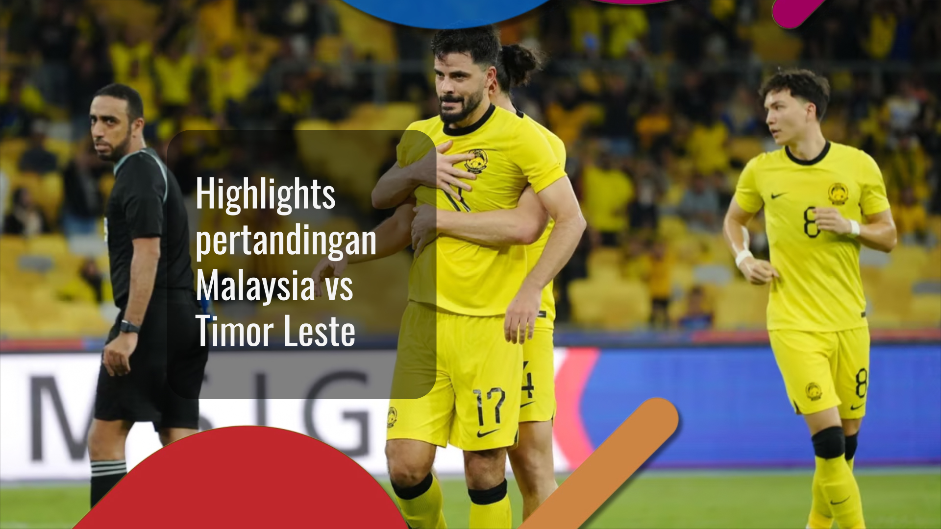 Highlights pertandingan Malaysia vs Timor Leste Highlights pertandingan Malaysia vs Timor Leste