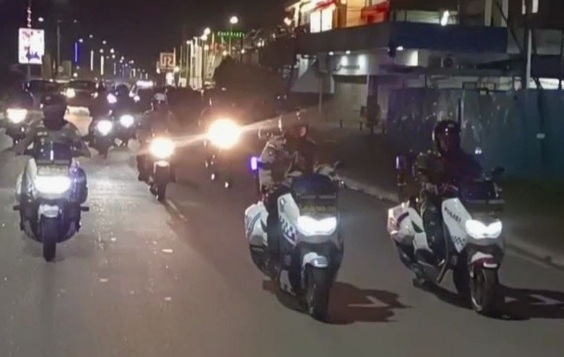 Pantau kamtibmas, Dandim 1710/Mimika bersama Kapolres pimpin patroli sepeda motor Pantau kamtibmas, Dandim 1710/Mimika bersama Kapolres pimpin patroli sepeda motor