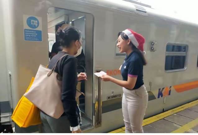 KAI sebut puncak arus mudik jelang Nataru terjadi pada malam Natal KAI sebut puncak arus mudik jelang Nataru terjadi pada malam Natal