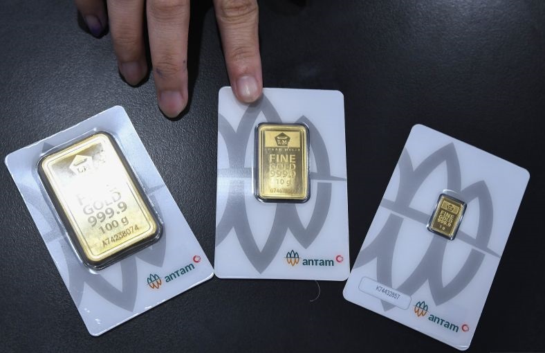 Harga emas Antam melonjak ke angka Rp1,533 juta per gram