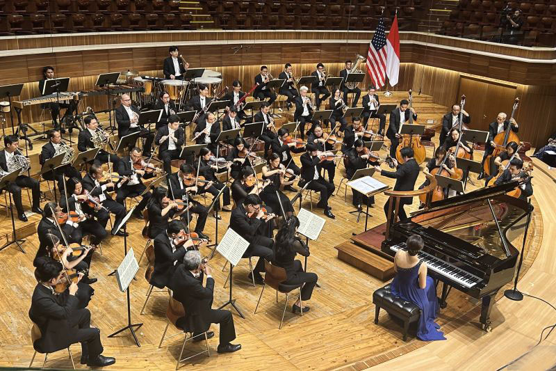 AS refleksikan 75 tahun hubungan dengan RI lewat konser orkestra AS refleksikan 75 tahun hubungan dengan RI lewat konser orkestra