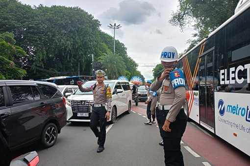 Polisi kerahkan 425 personel untuk Natal di Jakpus Polisi kerahkan 425 personel untuk Natal di Jakpus